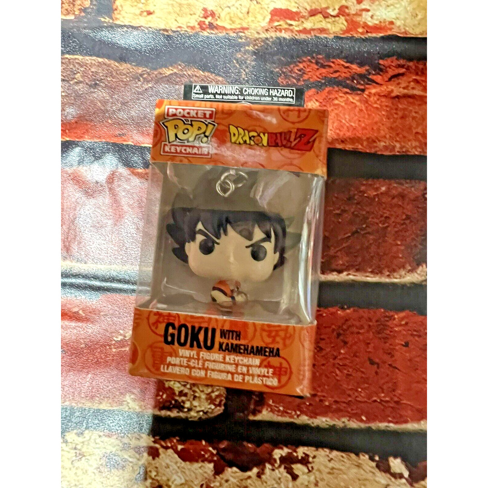 Funko Pocket Pop! Keychain Dragonball Z DBZ Goku Kamehameha Figure